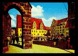 x03523; Meissen. Marktplatz mit Rathaus.