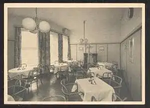 x03754; Hamburg. Rauchzimmer in der ältesten vegetarischen Gaststätte Deutschlands.