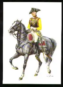 x03882; Königreich Preussen 1760. Kürassierregiment Nr 2, Prinz von Preussen. Offizier.