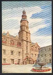 x04185; Habelschwerdt( Schlesien). Renaissanceschloss Grafenort.