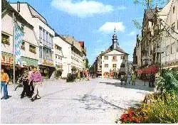 x04325; Bad Kissingen. Fußgängerzone am Markt.