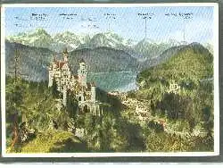 x04985; Schloss Neuschwanstein.