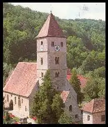 x06199; Reichsdorf Detwang. Romanische Pfarrkirche St. Peter u. Paul.