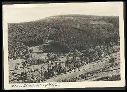 x06311; BAD SCHWARZBACH. Blick ins Schwarzbachtal und auf Waldfrieden.