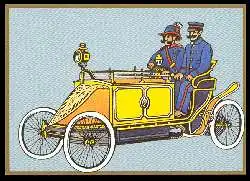 x06622; Motorpostwagen Berlin, um 1900.