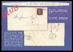 x06632; Ersttagsbrief der ersten Briefmarke der Welt. Keine AK.