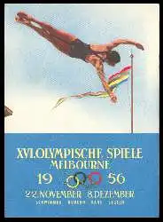 x06760; Melbourne. XVI. Olympische Spiele. Keine AK.