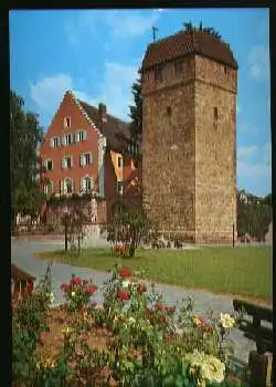 x07220; Eberbach am Neckar. Am Pulverturm.