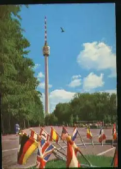 x07463; Stuttgart. Fernsehturm (211 m).