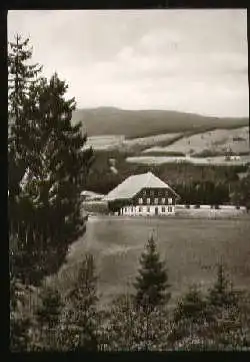 x07635; Hohlengraben 1033m ü. M. (Schwarzwald) Gasthaus zum Kreuz.