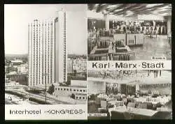 x08811; Karl Marx Stadt. Interhotel Kongress.