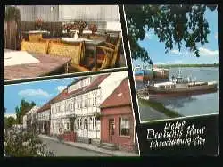 x09412; Schnackenburg/Elbe Hotel .Deutsches Haus Inh. Anna Kübel.