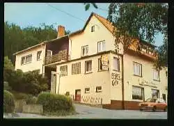 x09486; Grünenplan im Hils. Berg Cafe und Pension Hermann Ahlschwede.