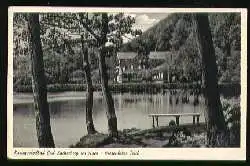 x09662; BAD LAUTERBERG im HARZ. Wiesenbeker Teich.