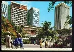 x10530; Skyscrapers in modern Lagos, Nigeria.