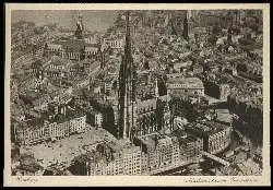 x11377; Hamburg. Nikolaikirche und Innenstadt.