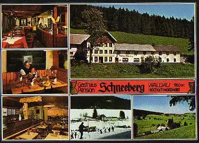 x11942; Titisee. Gasthaus Pension Schneeberg. Bez. Fam.A Maier.