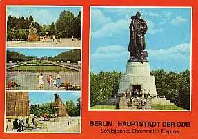 x11980; Berlin. Hauptstadt der DDR.Sowjetischees Ehrenmal im Treptow.