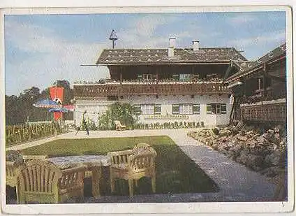 x12426; Haus Wachenfeld. Landhaus des Reichskanzler. Obersalzberg. Briefmarken entfernt.