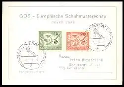 x12864; Düsseldorf 1965. GDS Europäische Schuhmusterschau. Keine AK.