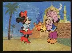 x13032; Walt Disney Productions. Mickey, die Arabischen Nächte. 3 D Karte.