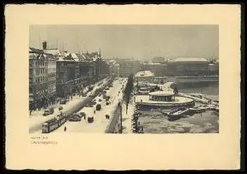 x13417; Hamburg. Jungfernstieg. Winter). Keine AK.