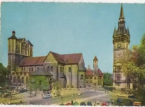 x14982; Braunschweig. Dom und Rathaus.