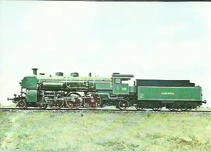 x16334. Baureihe 18. Schnellzuglokomotive S 3/6.