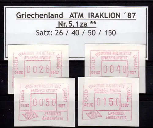 Griechenland ATM IRAKLION ´87