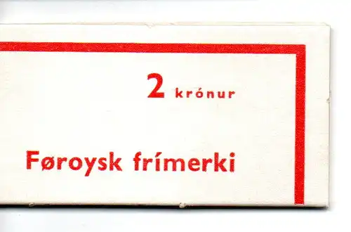Dänemark Färöer 1975 Postfrisch / ** DFMH0