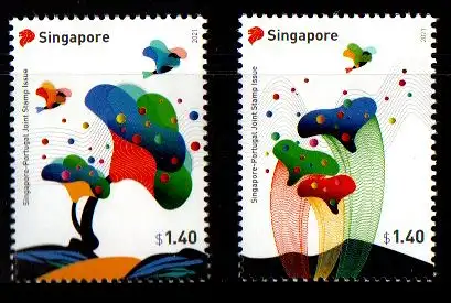 Singapur 2021 Nr 2713/14 Postfrisch / **