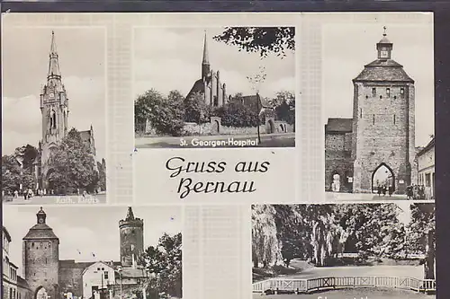 AK gruss aus Bernau 5.Ansichten 1965