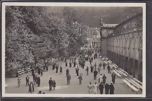 AK Marienbad Kreuzbrunn Kolonnade 1935