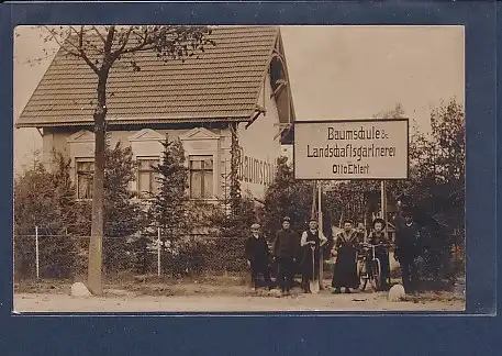 Photo AK Baumschule & Landschaftsgärtnerei Otto Ehlert 1911