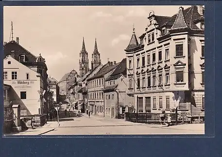 AK Oschatz / Sa. - August Bebel Straße 1961