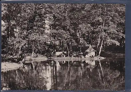 AK Luckenwalde Stadtpark 1963