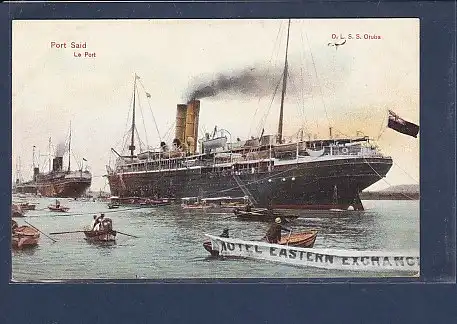AK Post Said Le Port O.L.S.S.Oruba 1920