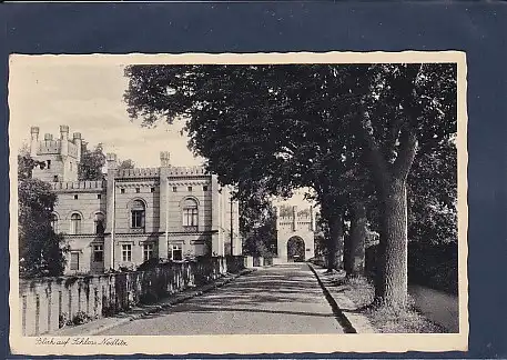 AK Blick auf Schloss Nedlitz 1938