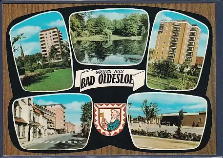 AK Gruss aus Bad Oldesloe 5.Ansichten 1970