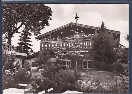 AK Bayerisches Wirtshaus Alpinia Berlin Mariendorf Säntisstraße 32 1965