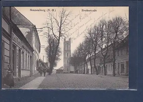 AK Sonneburg ( N.-M.) Breitestraße 1916