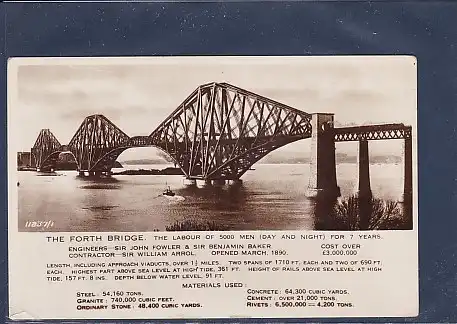 AK The Forth Brigde Edinburgh 1959