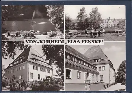 AK Grillenburg VDN Kurheim Elsa Fenske 4.Ansichten 1979