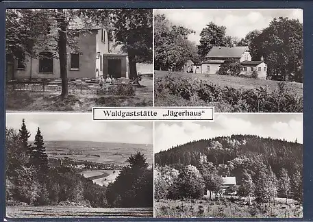 AK Waldgaststätte Jägerhaus Wilthen Lehn bei Obergurig 1972