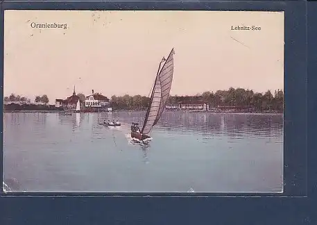 AK Oranienburg Lehnitz See 1919