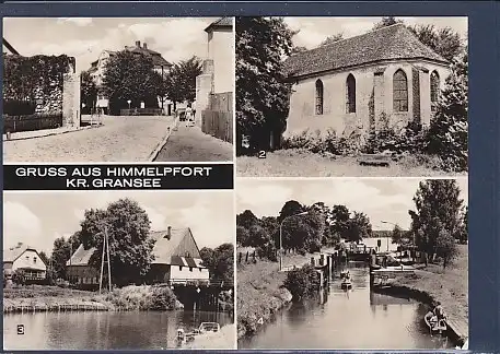 AK Gruss aus Himmelpfort Kr. Gransee 4.Ansichten 1970