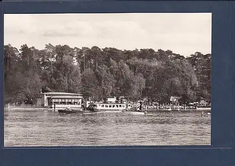 AK Pavillon Stölpchensee Berlin Wannsee 1966