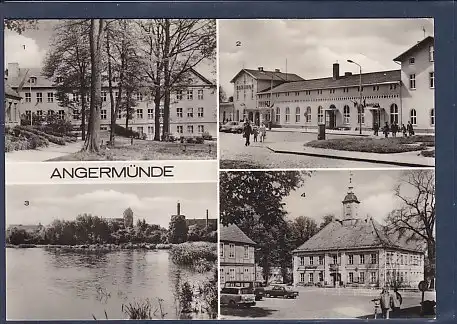 AK Angermünde 4.Ansichten Bahnhof 1975