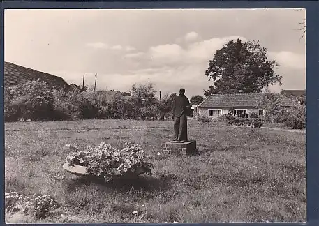 AK Calau ( Niederlausitz) Anlagen am Busbahnhof 1973