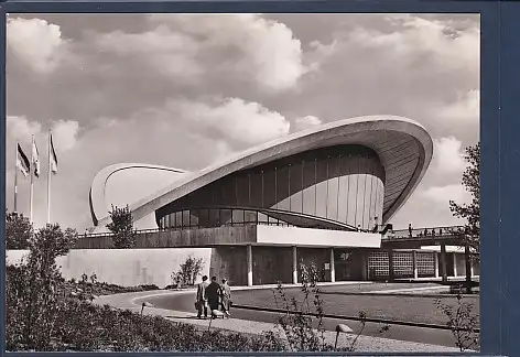 Karte Berlin Kongreßhalle Tiergarten 1957